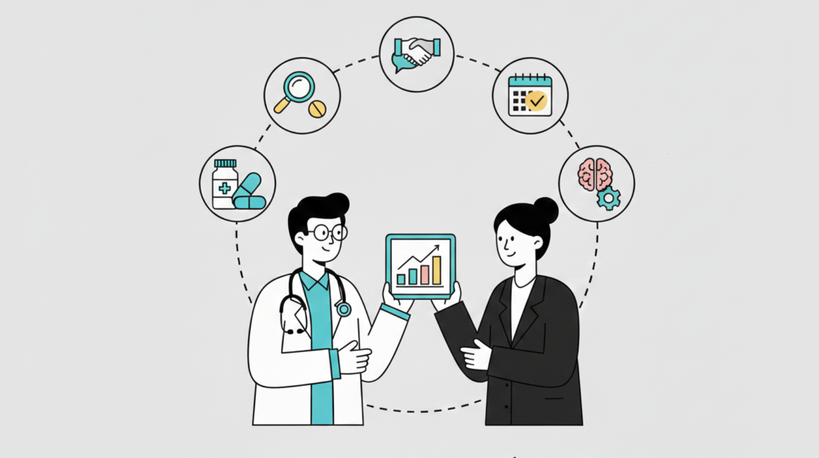 تحول تعامل با پزشکان در شرکت‌های دارویی؛ رویکرد داده‌محور و چندکاناله